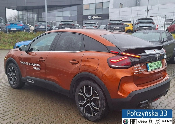 Citroen C4 cena 95890 przebieg: 30000, rok produkcji 2021 z Myślenice małe 301